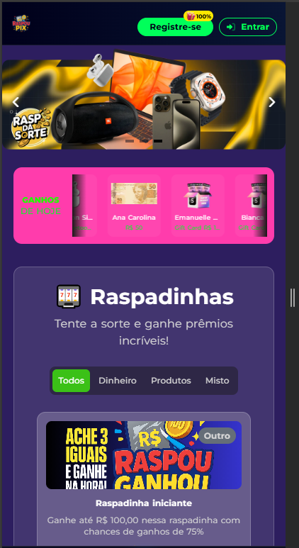 Raspadinha 2.0 – Script Profissional PHP | Atualizado, Seguro e 100% Funcional! - Imagem 2