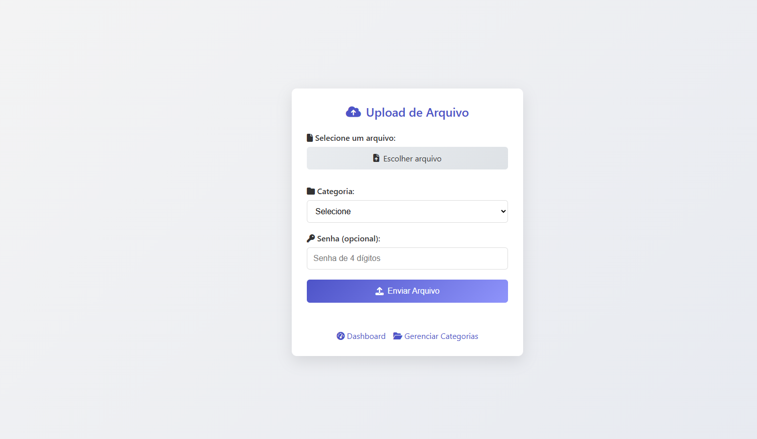 Gerenciador de Download com Link Encurtado - Imagem 3